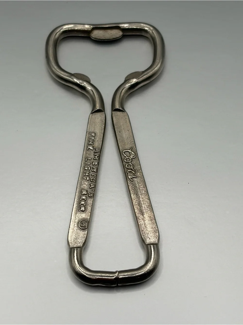 Vintage Coors Light Beer Metal Bottle Opener - Fine Light Beer Barware Retro